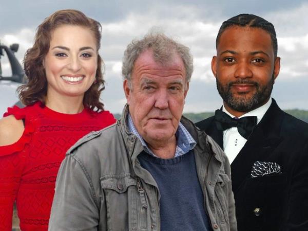 Flavia, Jeremy Clarkson and JB Gill