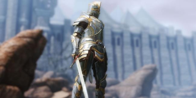 Skyrim Breton Paladin Armor Mod