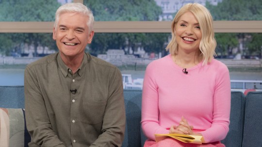 Phillip Schofield and Holly Willoughby on This Morning