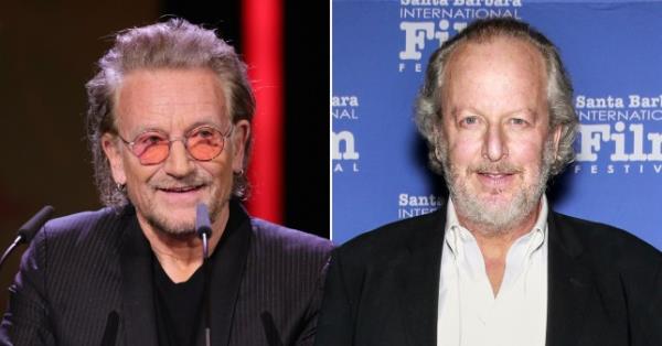 Bono and Daniel Stern