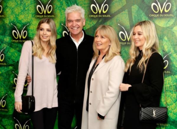 PhillIp Schofield with family and wife Stephanie Lowe