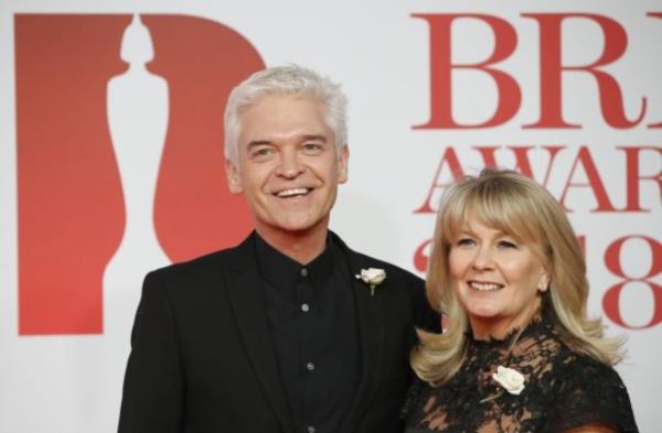 PhillIp Schofield with wife Stephanie Lowe