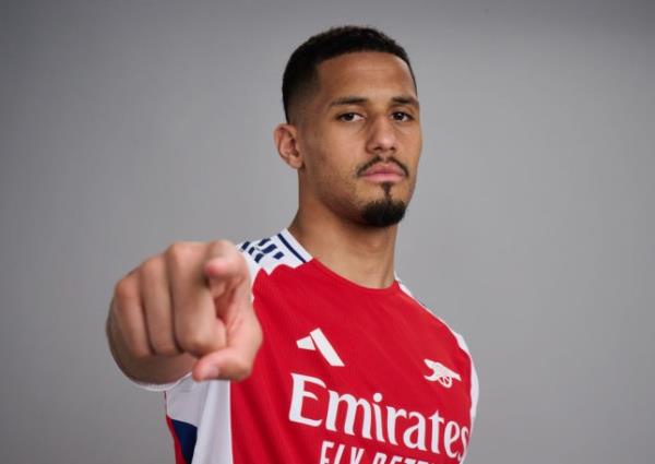 Arsenal defender William Saliba