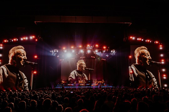 CARDIFF, WALES - MAY 05: Bruce Springsteen & The East Street Band performs at Principality Stadium on May 05, 2024 in Cardiff, Wales. (Photo by Mike Lewis Photography/Redferns)