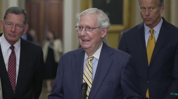 Mitch McCo<em></em>nnell on Trump meeting: 'I support him'