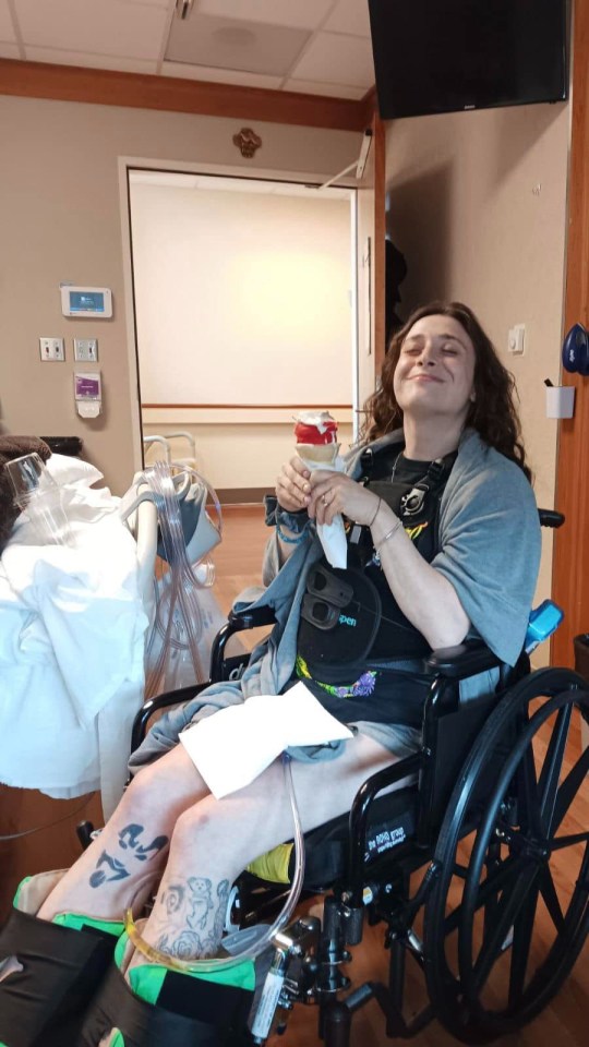 Danielle Drummond is paralyzed from the waist down after a piano fell on her in April 