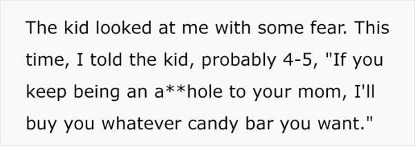 “Just Because I'm a Big Guy Doesn't Mean You Can Use Me To Scare Your Child”