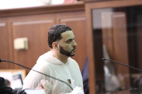 Mohamed Alaouie in court on Jan 3. 2024 after he allegedly struck several people with his car in Midtown on New Year's Day.