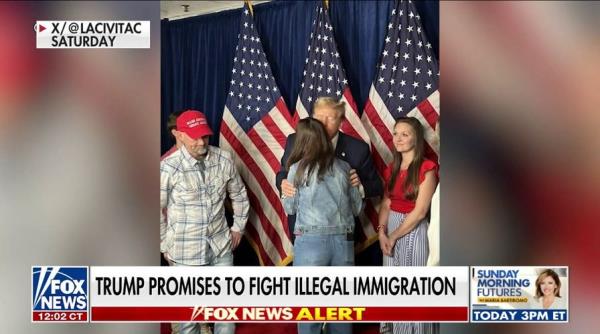 Trump promises to fight illegal immigration after meeting with Laken Riley’s family