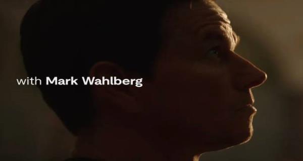 Wahlberg features in the commercial. Credit: Hallow