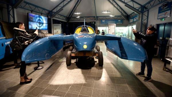 Bluebird K7 in the Bluebird wing at the Ruskin Museum. Pic: Asadour Guzelian