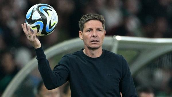 Oliver Glasner in June 2023 when he was manager of German side Eintracht Frankfurt. Pic: Reuters