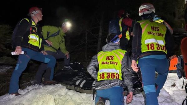 Members of the Slovak Mountain Rescue Service. Pic: Slovak Mountain Rescue Service 