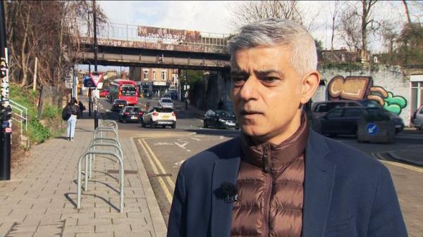 Mayor of London, Sadiq Khan, respo<em></em>nds to comments from Co<em></em>nservative deputy chairman Lee Anderson MP