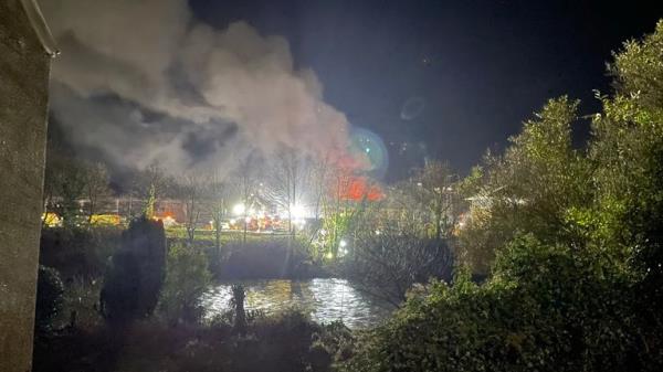 Treforest fire