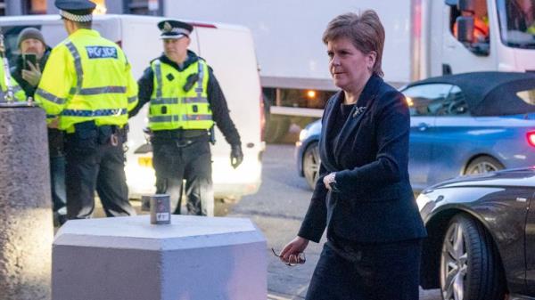 Pic: PA</p>

<p>　　Scotland's former first minister Nicola Sturgeon arrives at the UK Covid-19 Inquiry hearing at the Edinburgh Internatio<em></em>nal Co<em></em>nference Centre (EICC). The hearing is examining core UK decision-making and political governance in Scotland. Picture date: Wednesday January 31, 2024.