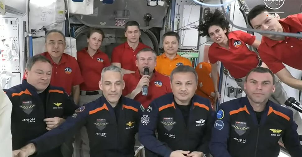 Ax-3 astro<em></em>nauts on board the ISS: the first European commercial mission begins