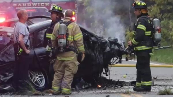 Jared Ravizza crash scene