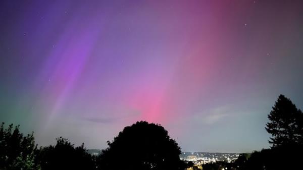 Northern Lights from High Wycombe