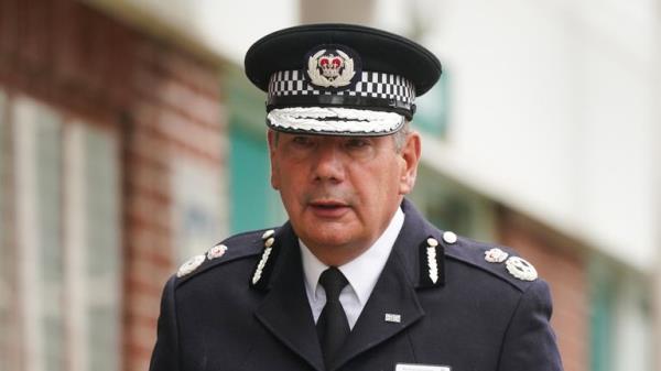 Suspended chief co<em></em>nstable Nick Adderley. Pic: Jacob King/PA 