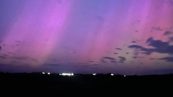 Northern Lights from Scotland. Pic: Sarah Mills