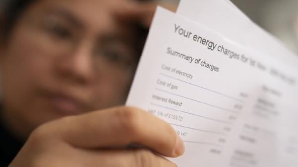 PICTURE POSED BY A MODEL File photo dated 08/01/22 of a person holding an energy bill. Households are a<em></em>bout to see a host of essential bills rise steeply as firms roll out their annual April 1 price increases. Council tax, road tax, broadband, mobile, water and even stamps are all a<em></em>bout to jump in price on or around the first of the month, with households urged to check for savings by shopping around and investigating if they are entitled to any discounts. Issue date: Saturday March 30, 2024.</p>

<p>　　