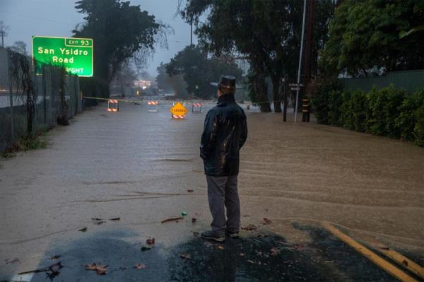 The Natio<em></em>nal Weather Service estimated that at least eight inches of rain has hit the area so far.