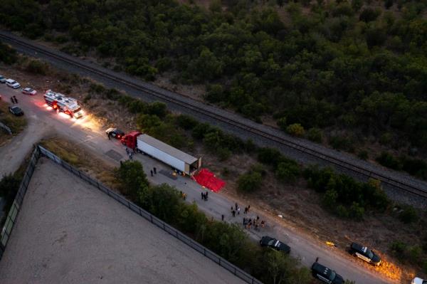 Last year, 53 migrant died inside the back of a big rig after they had been held in stash house in Laredo, Texas.