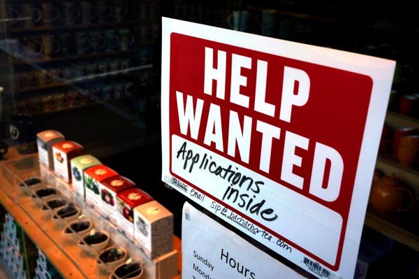 Help wanted sign