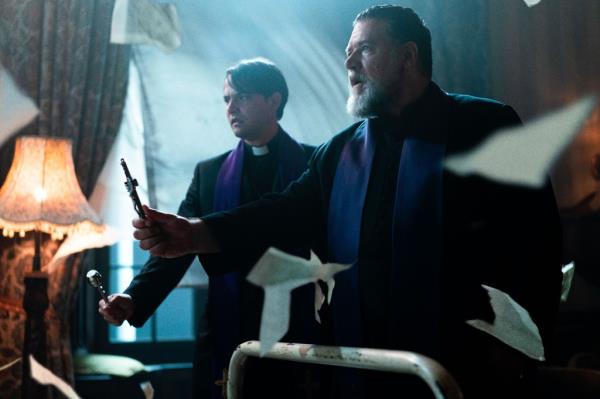 Russell Crowe plays a powerful foe against demons in 