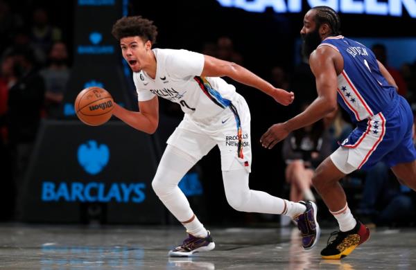 Cam Johnson, one of the Knicks starting five, logged heavy minutes on Tuesday against the Thunder alo<em></em>ngside his fellow starters in preparation for playoffs.