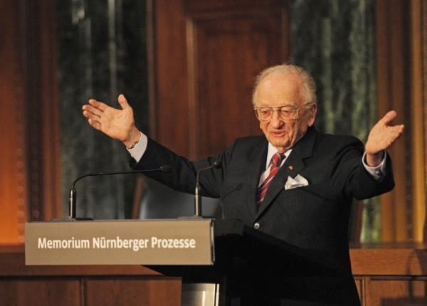 Ferencz was a Harvard Law graduate and US Army veteran in addition to prosecuting Nazi war criminals.