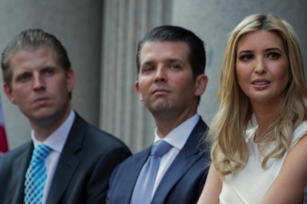 Eric Trump, Do<em></em>nald Trump Jr., Ivanka Trump