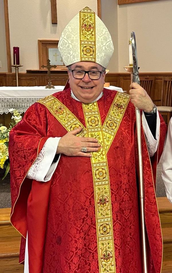 Bishop Michael Olson.