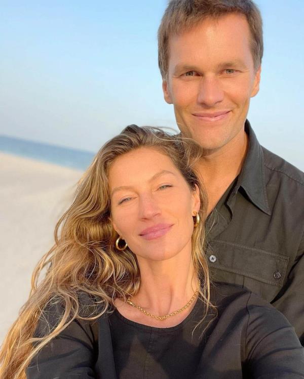 Tom Brady and Gisele Bundchen.