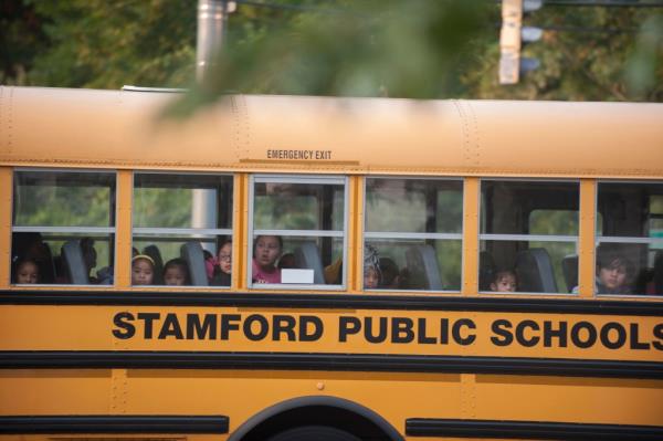 Stamford Public Schools bus