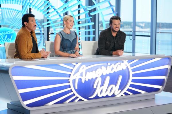 Lio<em></em>nal Richie, Katy Perry and Luke Bryant judge on American Idol.