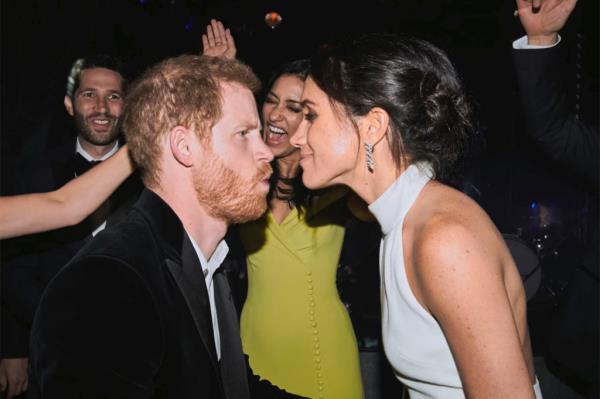 Harry and Meghan together in 