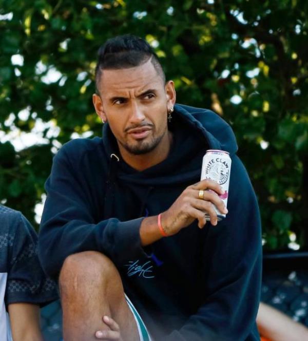 Kyrgios said he was drinking 