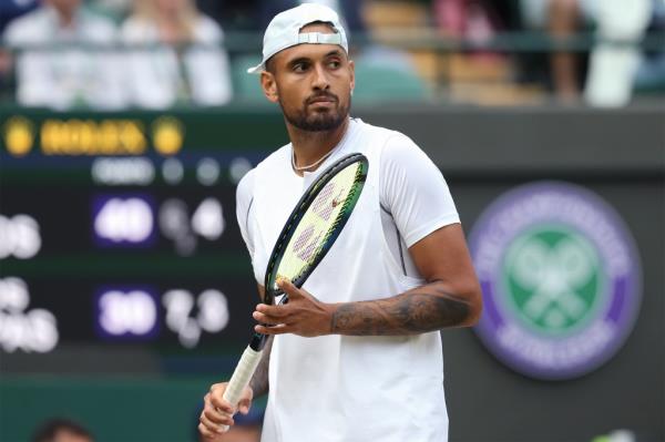 Nick Kyrgios reached the Wimbledon final in July 2022.