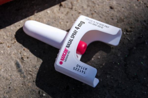 a Narcan nasal spray.