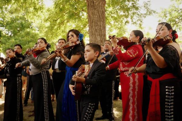 Days after the May 24 massacre, mariachis from San Anto<em></em>nio traveled to the grief-stricken town to pay their respects in June.