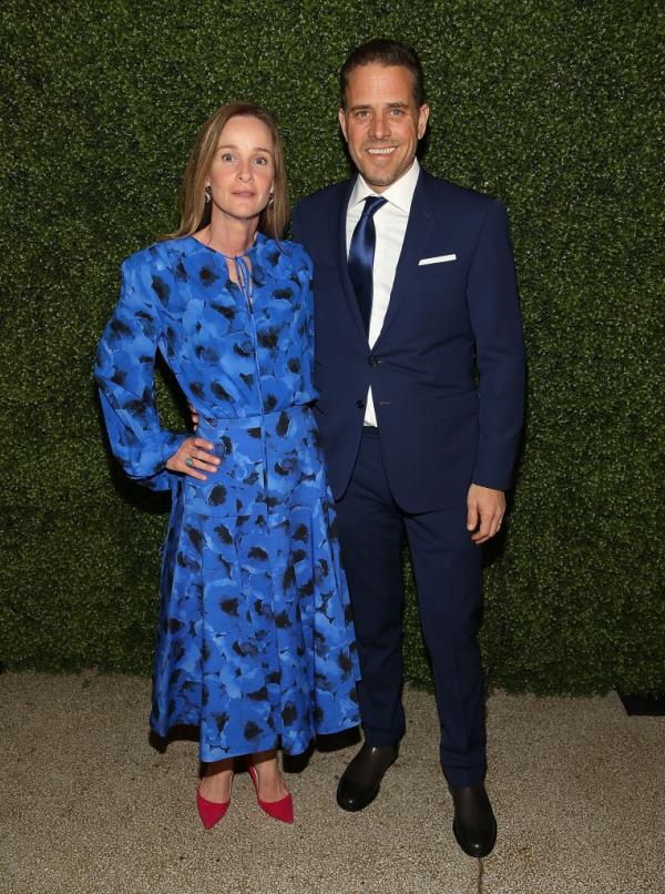 Hunter Biden and Kathleen Biden arrive at the World Food Program USA's Annual McGovern-Dole Leadership Award Ceremony at Organization of American States on April 12, 2016