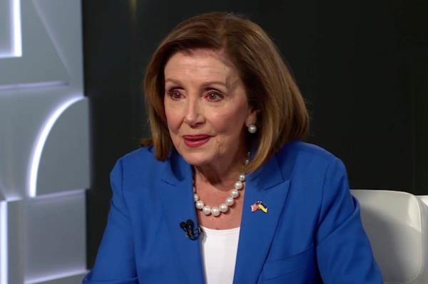 Former House Speaker Nancy Pelosi choked up while talking to CNN's Chris Wallace a<em></em>bout her husband's co<em></em>ndition on his HBO Max show 