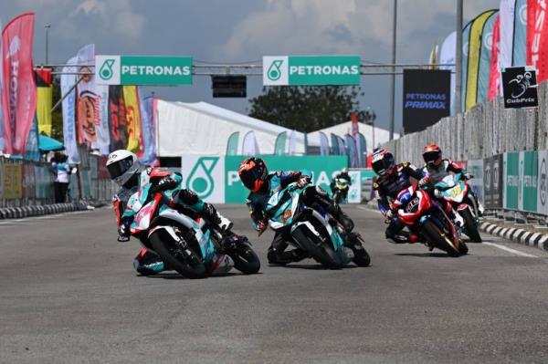 Kasma Daniel Kasmayudin led from pole to flag to register his first CP150 victory of the season in Round Two of the Malaysian Cub Prix Champio<em></em>nship in Jempol today.