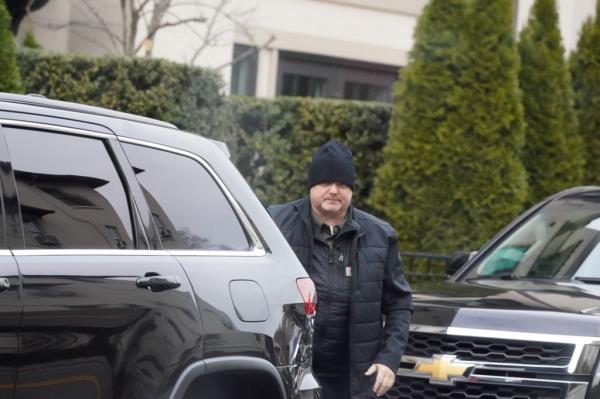 A driver of a Jeep parked in front of Janet DiFiore's house