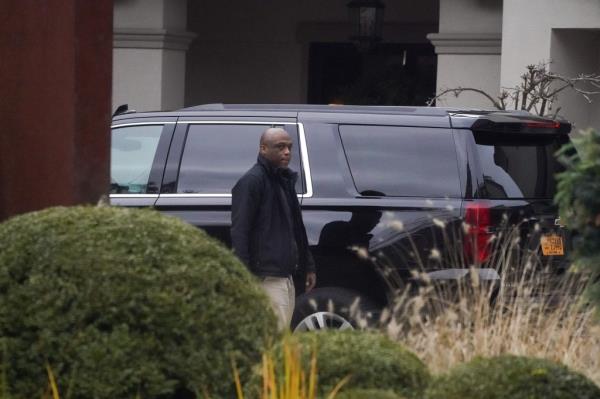 A driver of a Jeep parked in front of Janet DiFiore's house