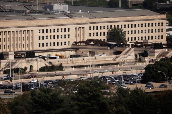 The Pentagon building is seen in Arlington, Virginia, U.S.