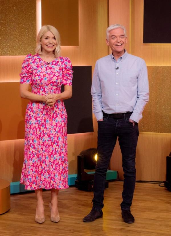 Holly Willoughby and Phillip Schofield on This Morning.