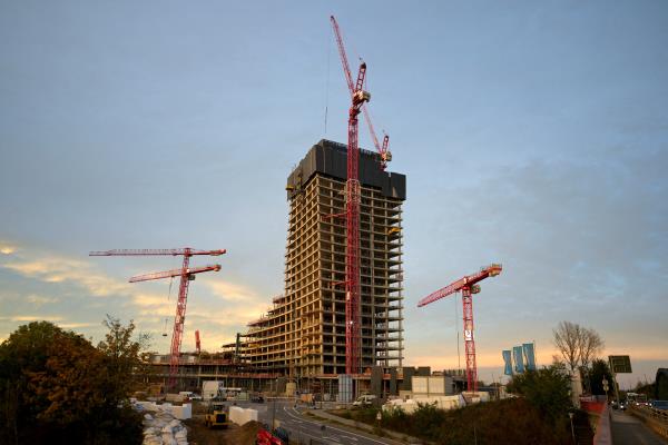 Elbtower skypscraper co<em></em>nstruction site in Hamburg